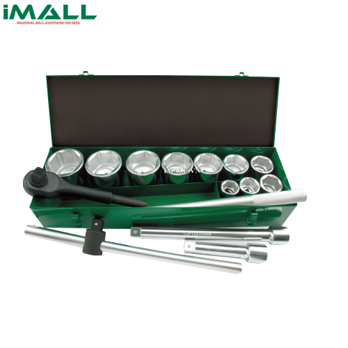 Bộ lục giác 1" 14 món loại mờ TOPTUL GCAD1402
