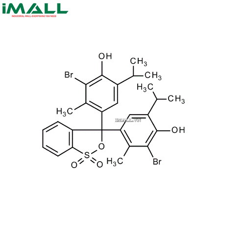 Hóa chất Bromothymol blue indicator (C₂₇H₂₈Br₂O₅S, Chai thủy tinh 5g) Merck 1030260005