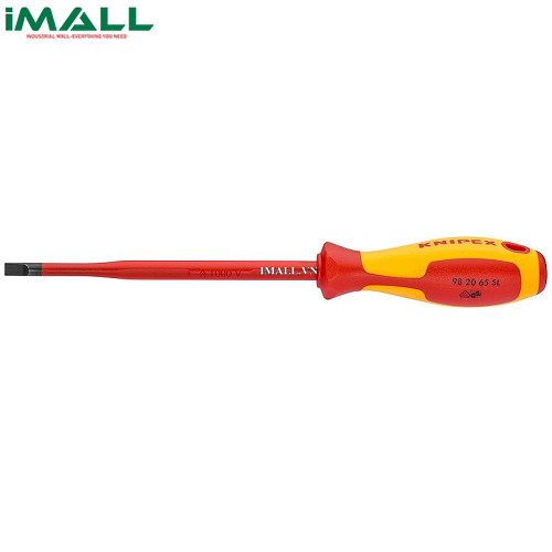 Tô Vít Mũi Dẹp 5.5mm Slim cách điện 1000VDài 125/ 232mm Knipex 98 20 55 SL