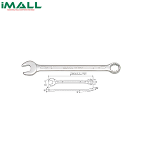 [271676368087] Cờ lê vòng miệng hệ mét Yato YT-00768 (60mm)