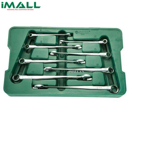Bộ cờ lê vòng miệng tay đòn 8 chi tiết SATA 08005 (hệ mét)