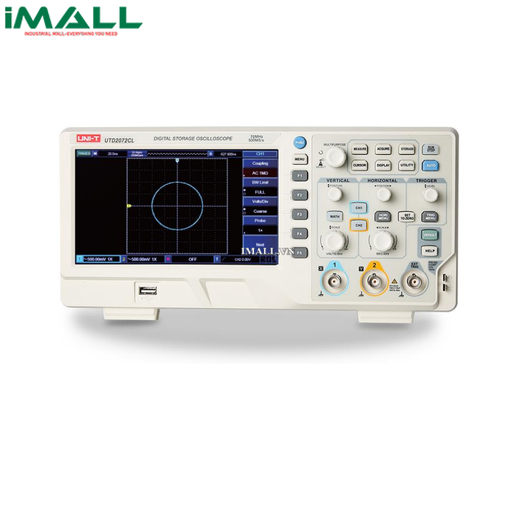 [887782417109] Máy hiện sóng số UNI-T UTD2072CL (70MHz, 2CH, 500MS/s)