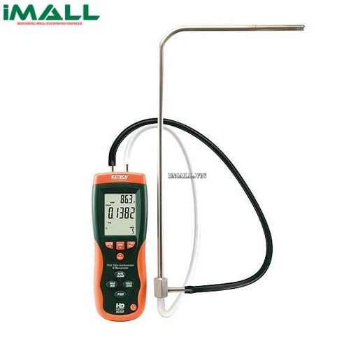 Máy đo tốc độ gió, áp suất chênh lêch đường ống EXTECH HD350 (±5000Pa, 80m/s)