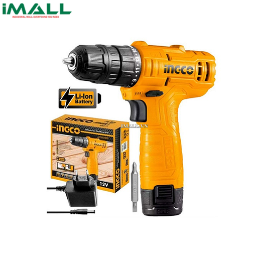 Máy khoan vặn vít dùng pin Ingco CDLI12415 (12V)