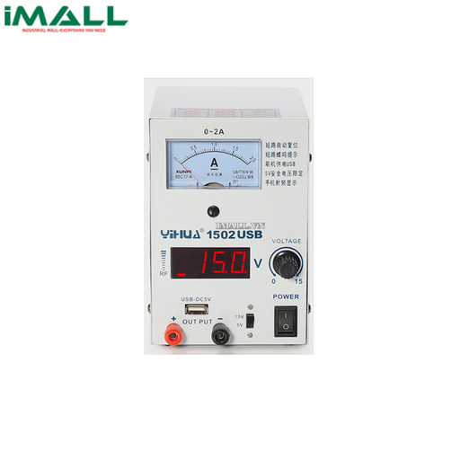 [875273] Nguồn DC YIHUA YH-1502USB (15V 2A)