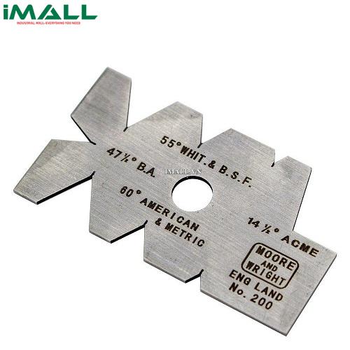 Dưỡng đo góc MOORE & WRIGHT 200