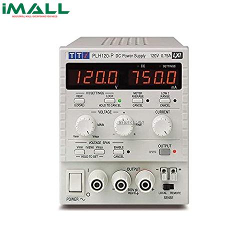 [871839364407] Nguồn một chiều DC điện áp cao để bàn TTI PLH120-P(G) (1 kênh, 0-120V; 0-0.75A; USB/RS232/LAN/GPIB)