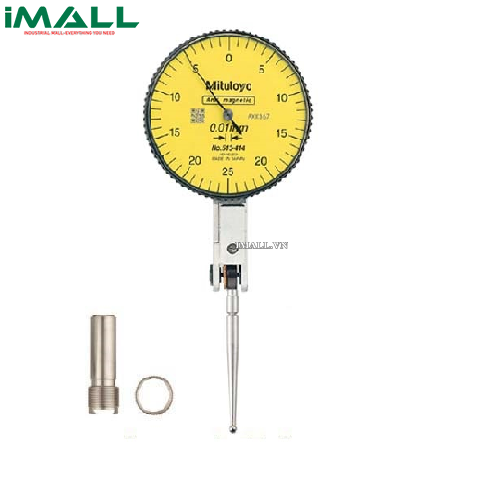 [376913155045] Đồng hồ so chân gập Mitutoyo 513-424-10E (0-0.5mm/0.01mm)