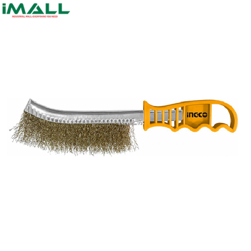 [688278216361] Cọ thép tráng đồng (250mm) INGCO HWB02250