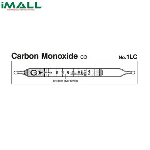 [71564] Ống dò đo nhanh Carbon monoxide CO Gastec 1LC (1 ~ 30 ppm)